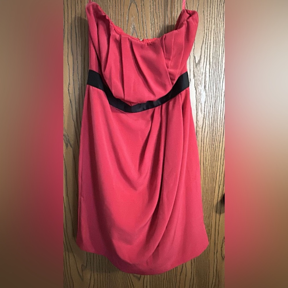 The Limited Pink strapless dress